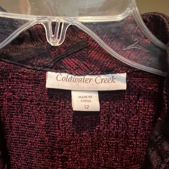 Cold water creek 3/4 length light weight Jacket perfect condition size 12 - Picture 2 of 3